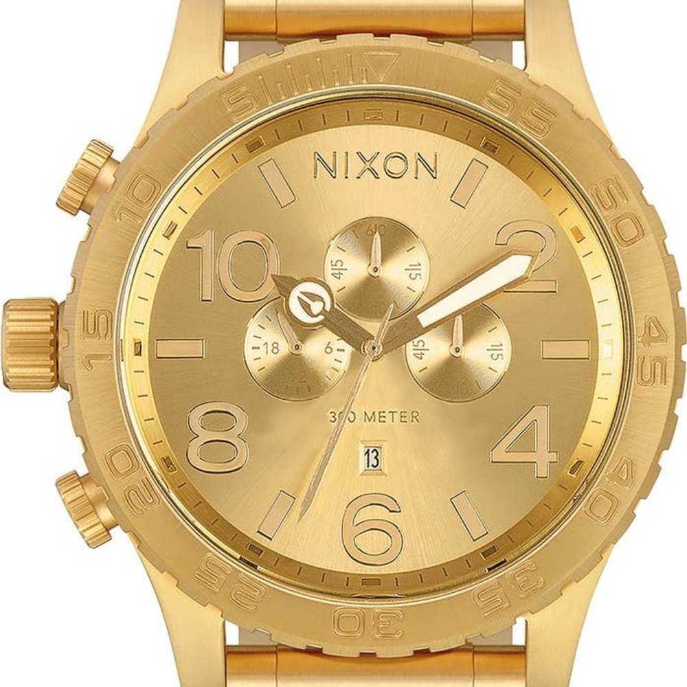 Nixon Gold 51-30 Chrono Watch
